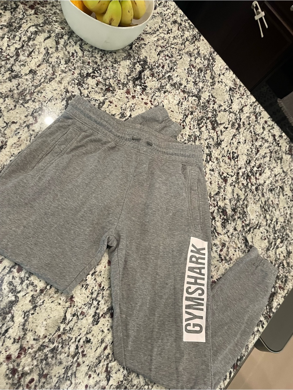 Gymshark Kids Gray Logo Jogger Sweats
